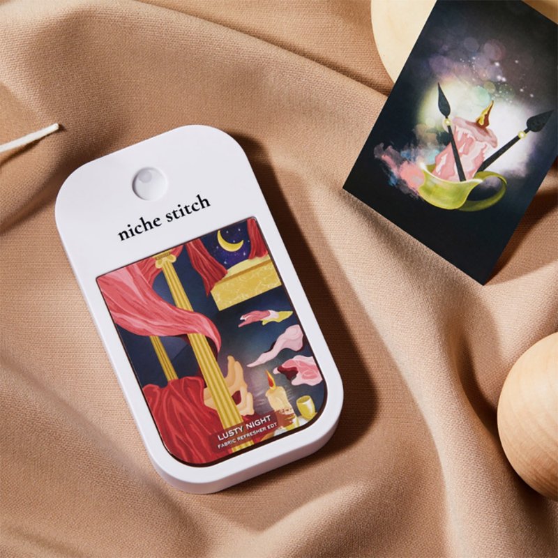 千元折扣活動-韓國品味衣物織品香水-一號激情的夜【Niche Stitch - 香氛/精油/擴香 - 精油 白色
