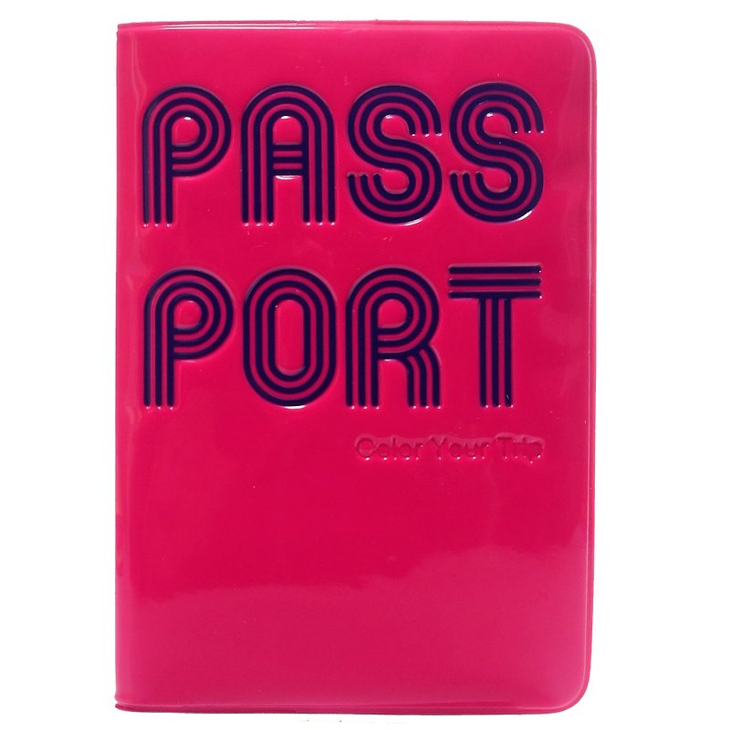 Rollog Classic Passport Holder (Pink) - ที่เก็บพาสปอร์ต - พลาสติก 