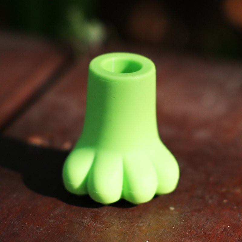 footprint 足跡雨傘腳墊 / 肉球 / 響翠 - 雨傘/雨衣 - 矽膠 綠色
