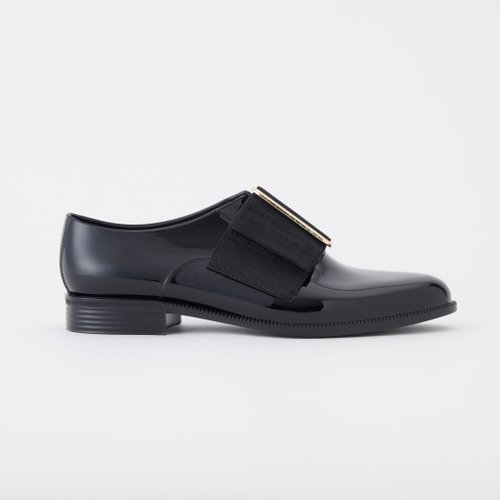 BAKER (BLACK) PVC OXFORD SHOES レインシューズtemperate