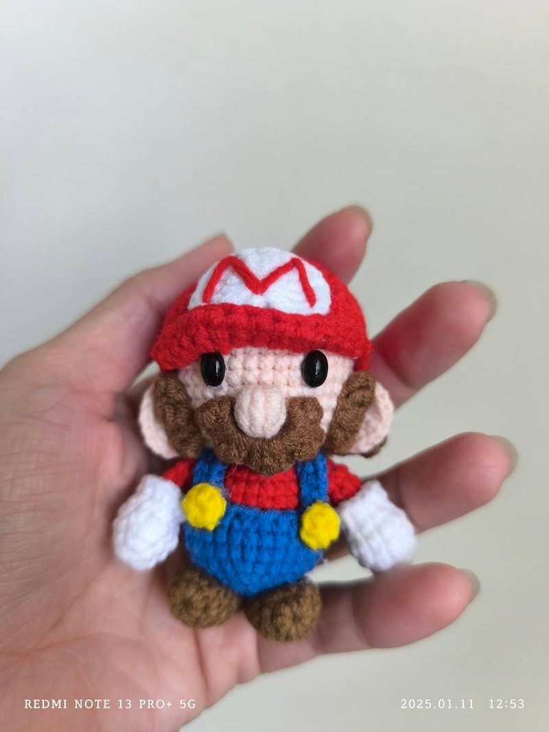 Mario charm - Other - Cotton & Hemp Multicolor