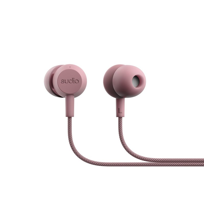 Sudio V3 Type-C Wired Earphones - Pink [New Stock Available] - หูฟัง - วัสดุอื่นๆ สีดำ