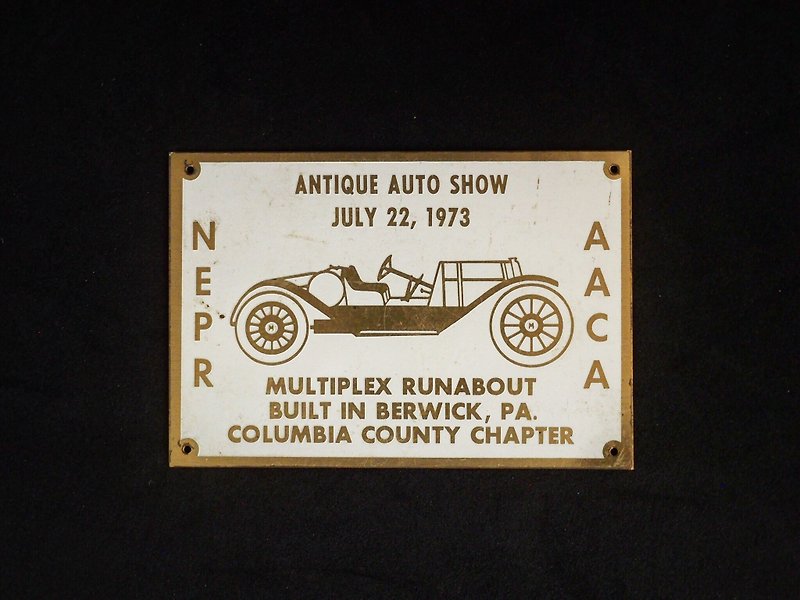 美國古董車金屬紀念牌特別款系列 K款 - 裝飾/擺設  - 其他金屬 