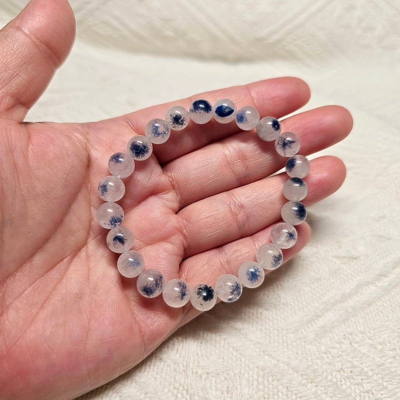 Natural blue line stone bracelet - Bracelets - Crystal 