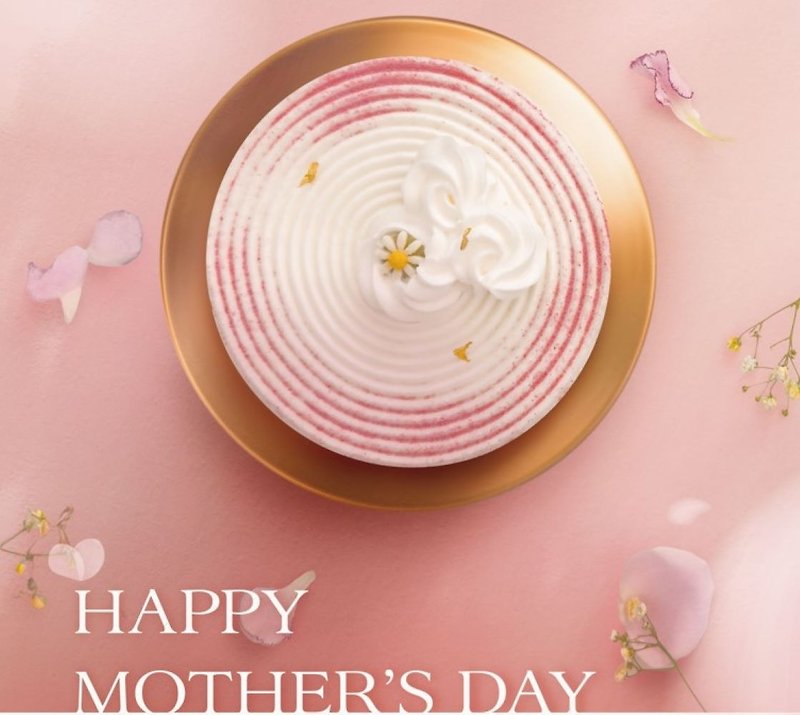 Xiao Cha Zai Tang [2024 Mother’s Day Cake] Lychee Rose Tiramisu/6 inches - Cake & Desserts - Fresh Ingredients Pink