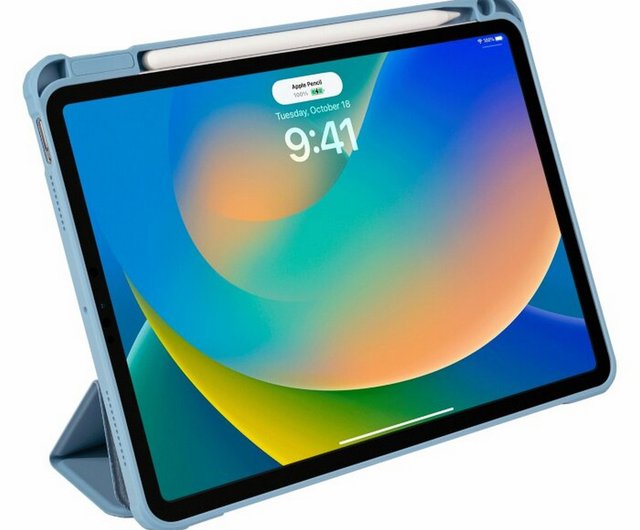 ハリネズミ柄 iPad Air/Pro 2024 mini7 取り外し可能 落下防止