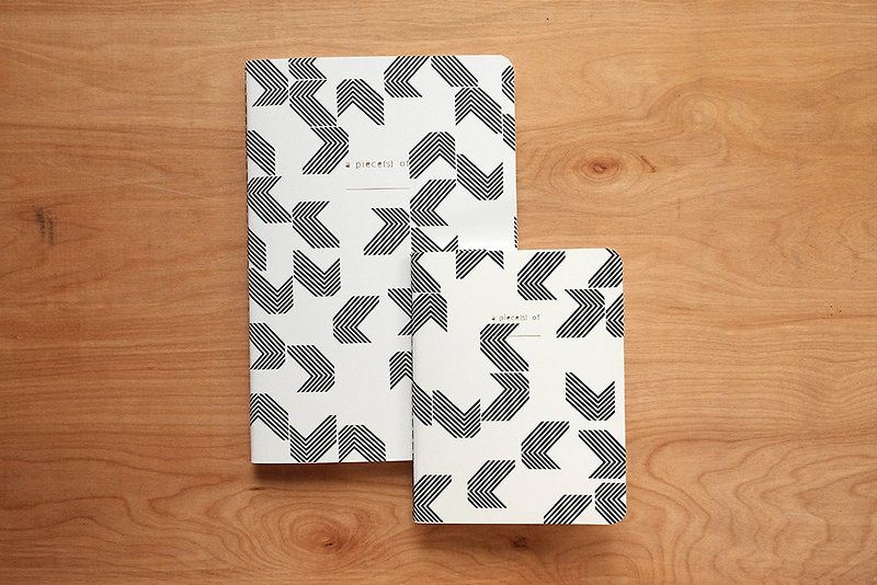 Notebook set : Direction (set of 2) - Notebooks & Journals - Paper Black