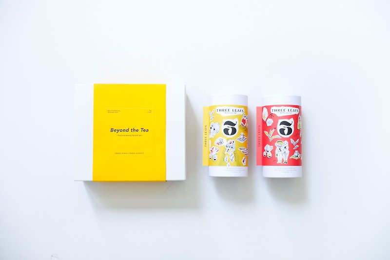 【Three Leafs Tea】Lychee x Pineapple Oolong Tea Gift Box - Tea - Other Materials 