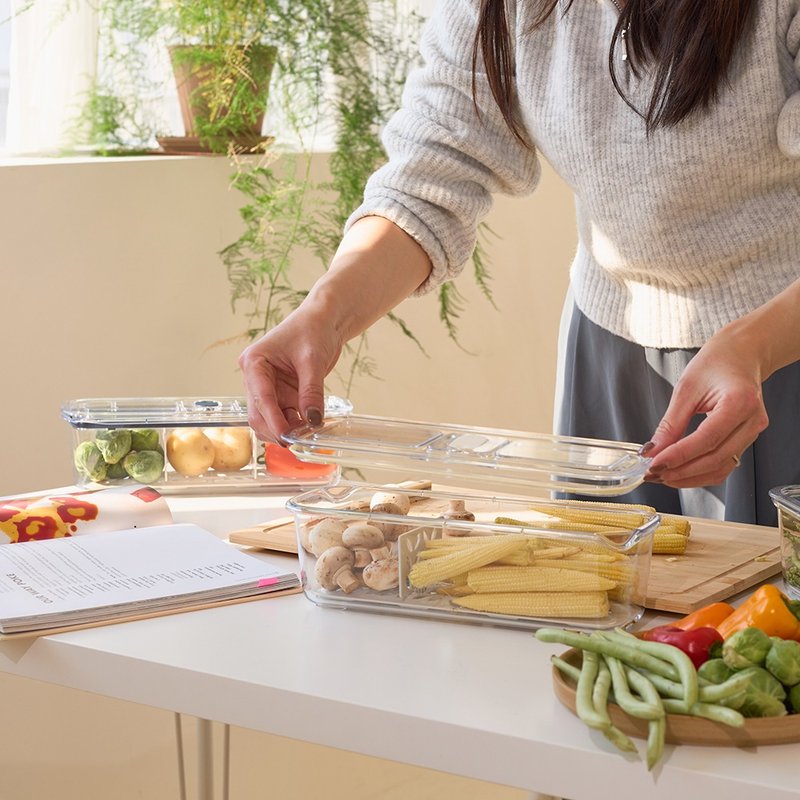 Latchlok Click 系列配件 - 7號盒專用分層瀝水隔板 (灰色) - 便當盒/食物袋 - 塑膠 灰色