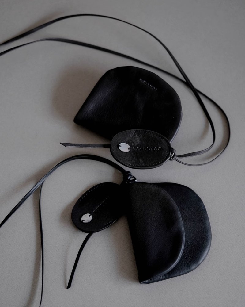 Little Series配件系列 mini種子耳機包 早春掛脖包 - 零錢包/小錢包 - 真皮 多色