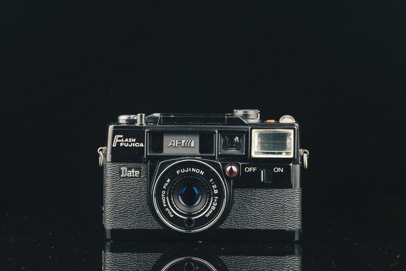 FUJICA FLASH AF DATE #3547 #135 film camera - กล้อง - โลหะ 