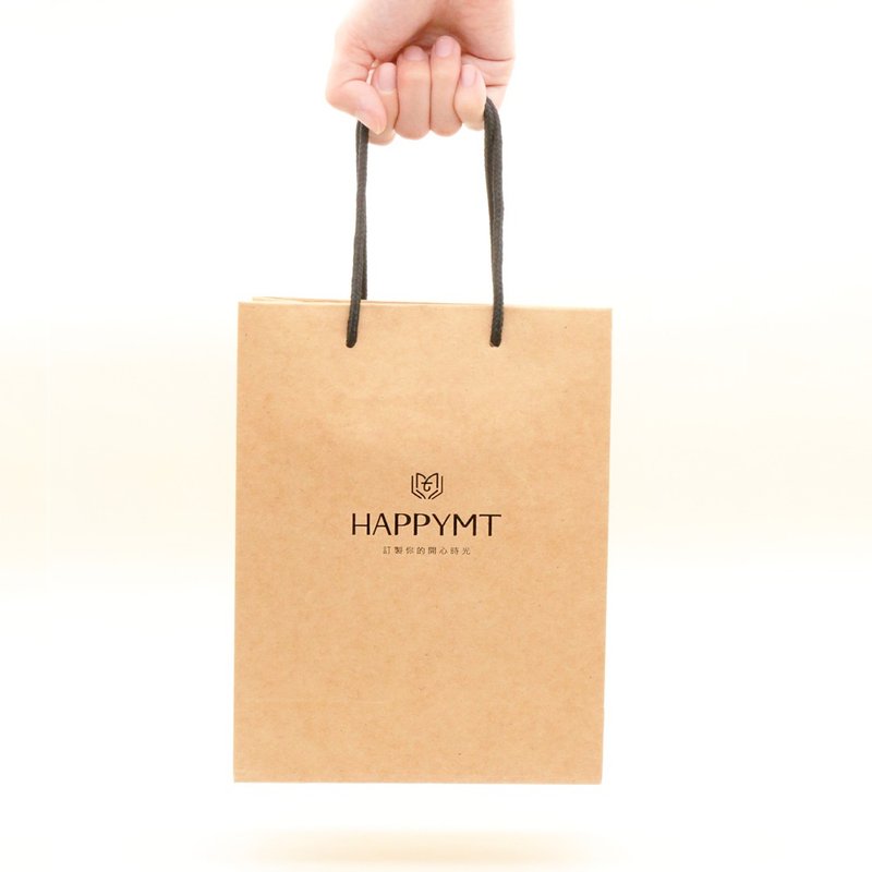 Additional purchase limited-HAPPYMT paper bag - Other - Paper Khaki