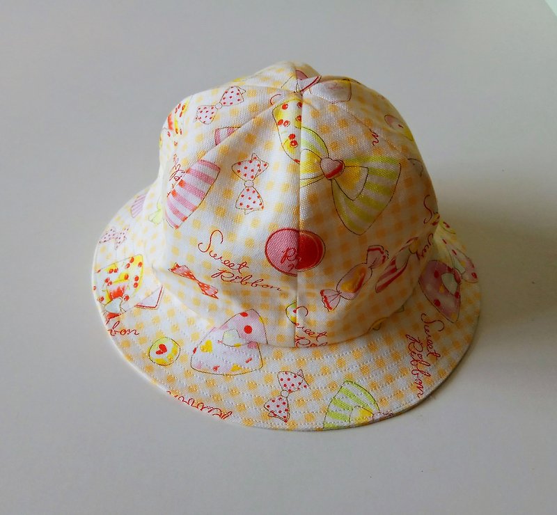 弓小さなボール赤ちゃん帽子赤ちゃんバイザームーンギフト赤ちゃん帽子漁師帽子 - 出産祝い用贈物 - コットン・麻 多色