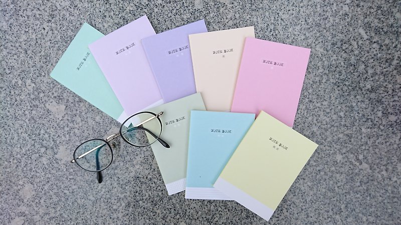 Suzaku Culture No. 1 Bachuan Paper Notebook Eight Colors - สมุดบันทึก/สมุดปฏิทิน - กระดาษ 