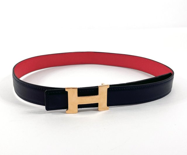 redby 美品✨ エルメス コンスタンス用リバーシブルベルト クシュベル HERMES】エルメス『コンスタンス リバーシブルベルト size90