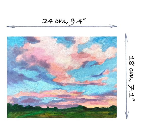 癒しの水彩画786 sunset 癒しの水彩画786 sunset 見下ろす