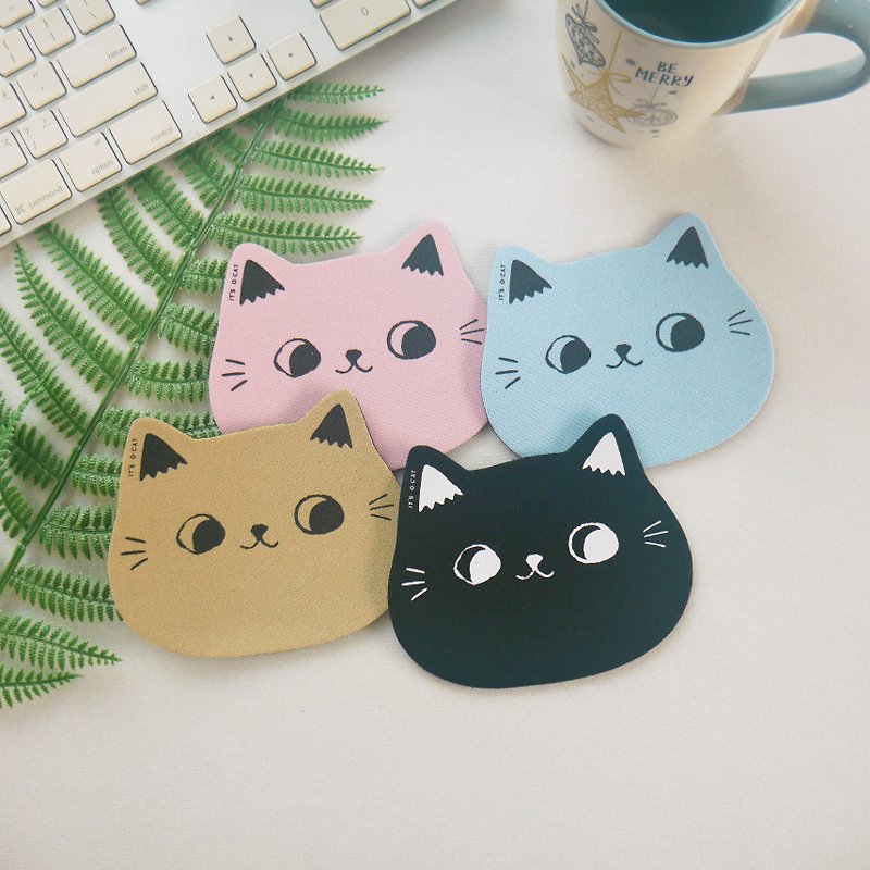 O-CAT - Cat Ear Coaster (4 Colors) - Coasters - Rubber 