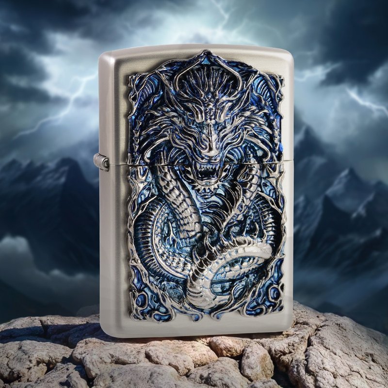 【ZIPPO官方旗艦店】ZIPPO 2024青龍防風打火機 ZA-1-212 - 其他 - 銅/黃銅 多色