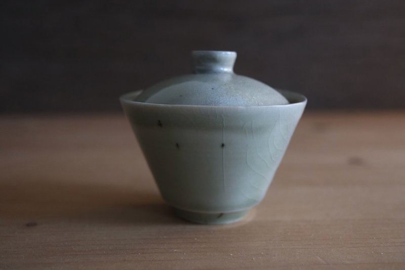 方方土 柴燒蓋碗_A - 茶壺/茶杯/茶具 - 瓷 卡其色