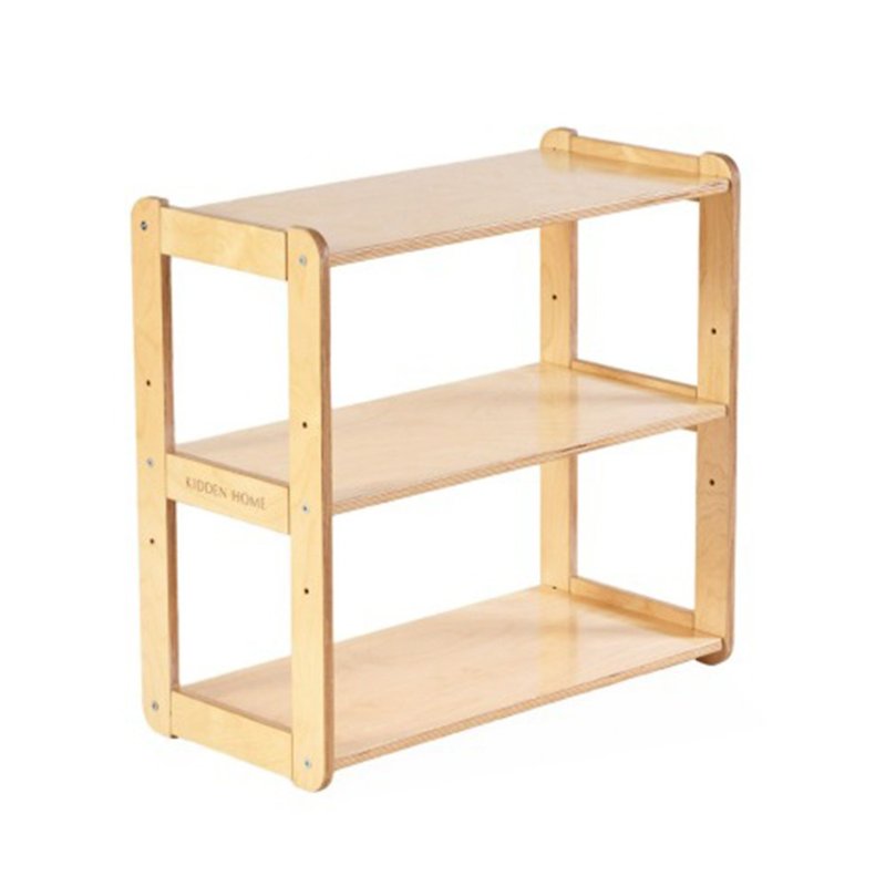Japan KIDDEN HOME - Freely-shelf children's Mongolian style universal storage rack - Kids' Furniture - Wood Gold