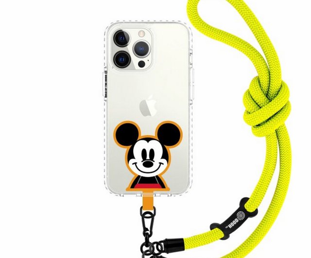 ミッキー ストラップセット 携帯ロープストラップ 2本セット レトロ ミッキー