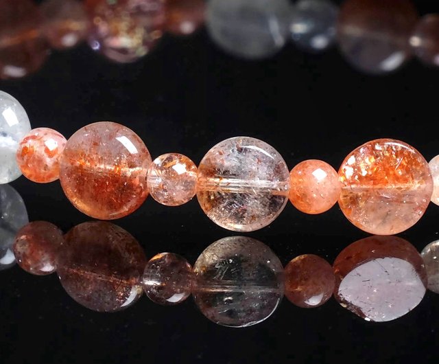 一点もの】 No.147 //8mm アルーシャサンストーン 最高品質 希少