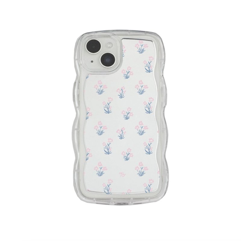 【The FlowerBox vol.40】Mirror/transparent mobile phone case - Phone Cases - Other Materials 