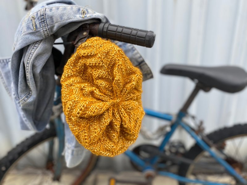 Golden Sunshine | Knitted Woolen Hat - Hats & Caps - Wool Yellow