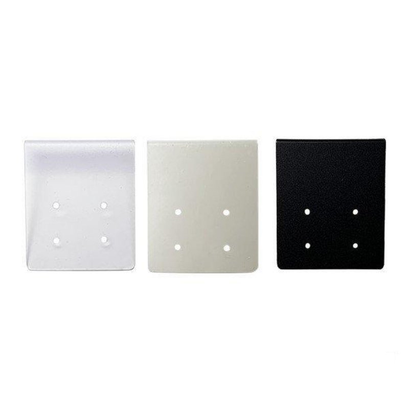 Earring mount 100 pieces OEM available 3color - กล่องเก็บของ - พลาสติก สีดำ