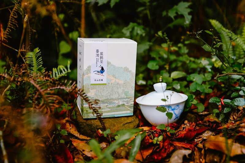 [Taiwan Blue Tea] Wenshan Bag (Economic Tea 120g) - ชา - อาหารสด สีเขียว