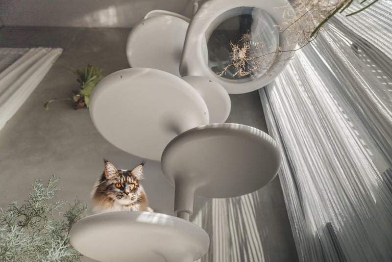 自己為貓咪組裝最酷的探險號 跳台+配件自行搭配 - 貓跳台/貓抓板 - 其他材質 