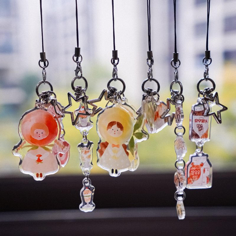 原創設計 亞克力滴膠掛件 - 便條紙/便利貼 - 塑膠 