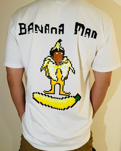 NFT ピクセルシリーズ メンズ Tシャツ トップス BANANA MAN - ショップ