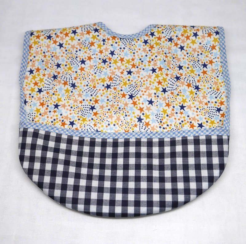 Baby meal apron - 圍兜/口水巾 - 紙 藍色