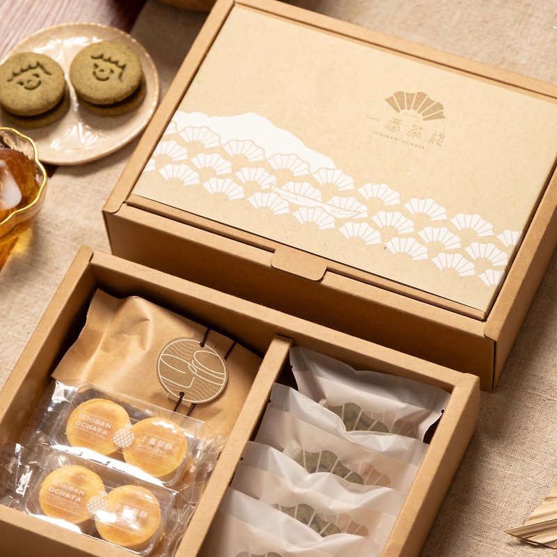 Tea house tea gift set - Snacks - Other Materials Khaki