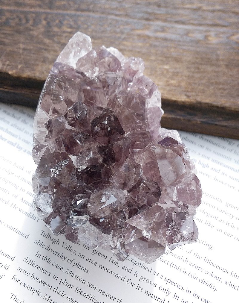 Amethyst  烏拉圭產地 原皮紫水晶  紫水晶晶鎮 天然礦石 原礦 - 擺飾/家飾品 - 其他材質 