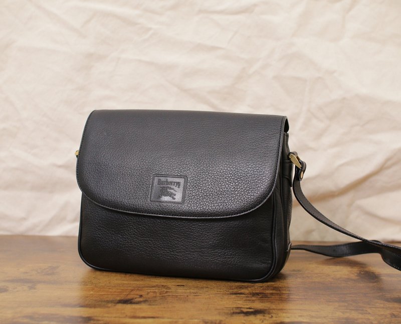 Back to Green:: 經典復古Burberry bg-12 vintage bag - 側背包/斜背包 - 真皮 