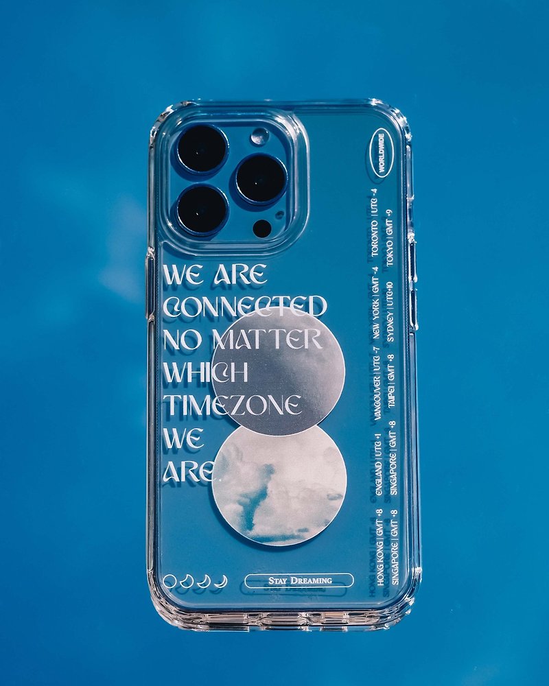 香港品牌 移民禮物 Timezone 矽膠 iPhone 手機殼 - 手機殼/手機套 - 塑膠 銀色