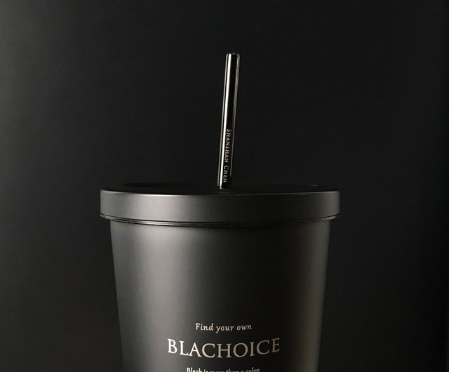 Black glass straw small gift box - Shop blachoice Reusable Straws - Pinkoi