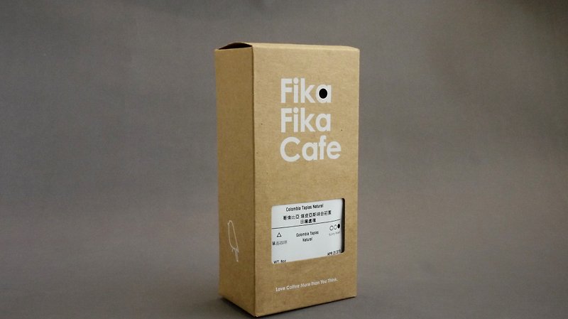 FikaFikaCafe 200g 日曬 耶加雪啡 雪冽圖－中度烘焙 - 咖啡/咖啡豆 - 新鮮食材 卡其色