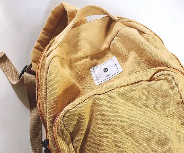Mini Canvas Backpack 