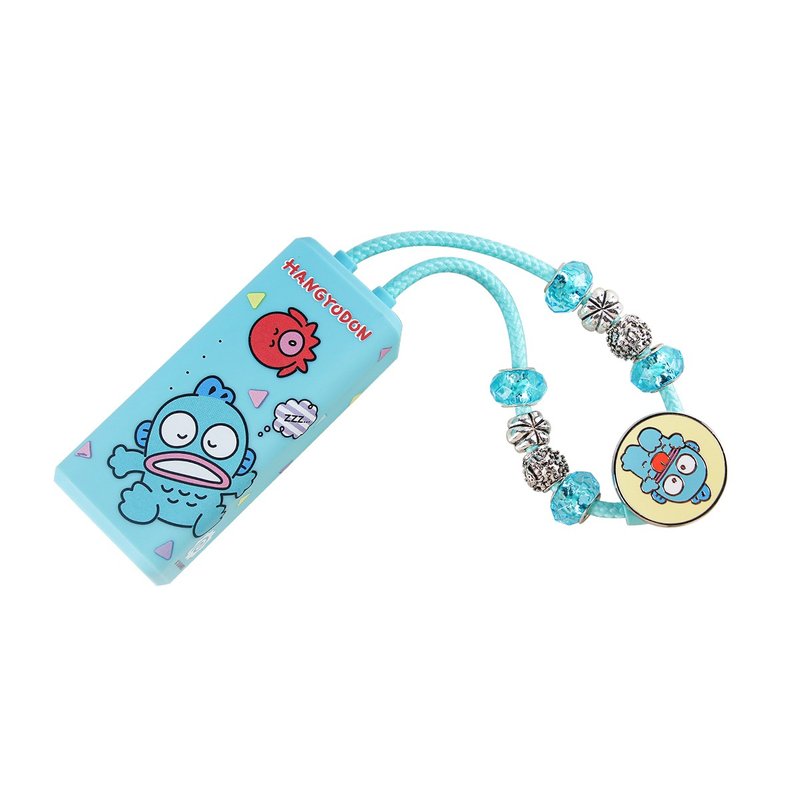 2 合 1 – 5000mAh充電器&SD讀卡器 – Hangyodon (新圖案版本) - 行動電源/充電線 - 塑膠 綠色