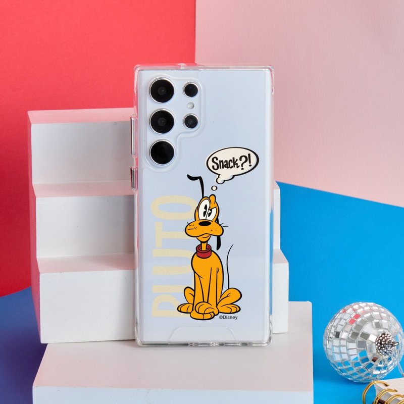 Disney經典疑惑的布魯托款防摔透明SAMSUNG手機殼 - 手機殼/手機套 - 塑膠 多色