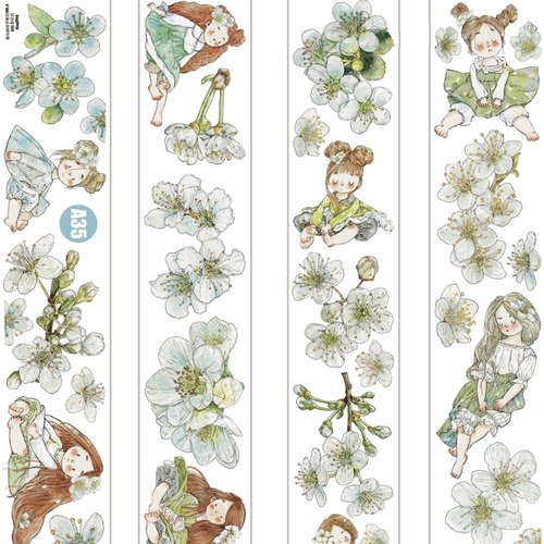 ⑥♡海外マステ♡ peipeistudio Blossoming Spring ⑥♡海外マステ♡ peipeistudio Blossoming Spring