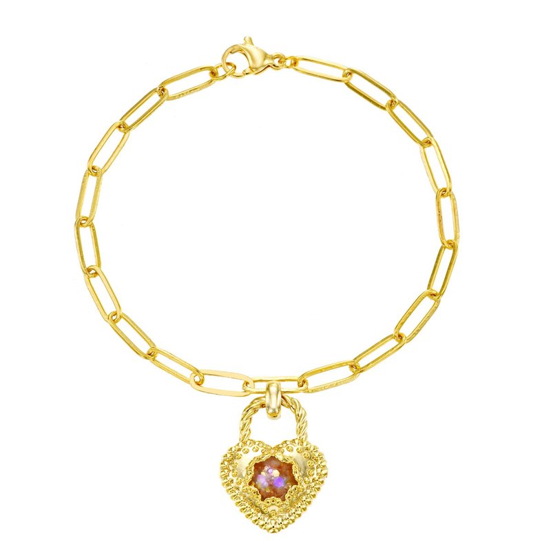Love Lock Snowball Bracelet - 手鍊/手環 - 玻璃 
