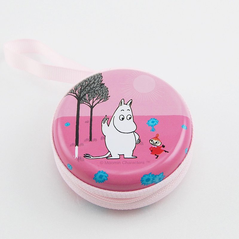 Moomin嚕嚕米授權-小物收納盒(粉紅) - 收納箱/收納用品 - 其他材質 粉紅色