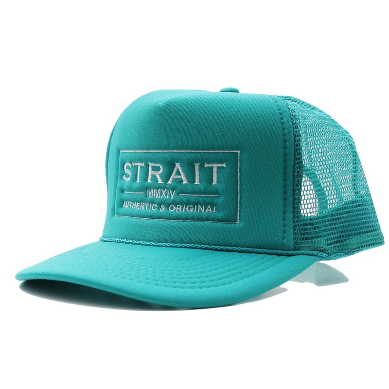 EMB 棒球帽 鴨舌帽 卡車帽   薄荷綠   LOGO MESH CAP #MINT - 帽子 - 其他材質 綠色