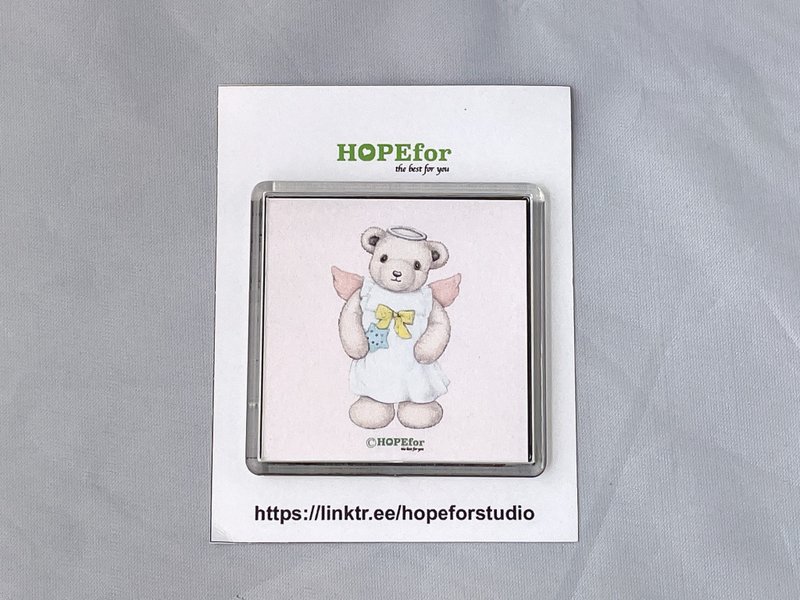 壓克力磁鐵 | 天使熊 - 擺飾/家飾品 - 壓克力 