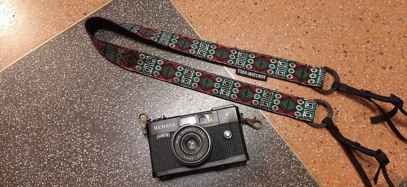 AMINS SHINY WORLD  原創手工訂製民族風格相機背帶2.0 - 相機背帶 - 棉．麻 多色