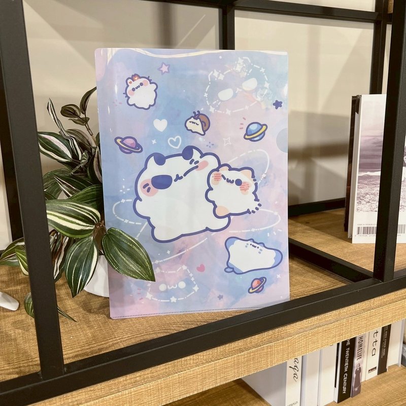 壞喵與毛喵 - L型資料夾(共三款)/ 療癒 可愛 貓 文具 - 文件夾/資料夾 - 其他材質 